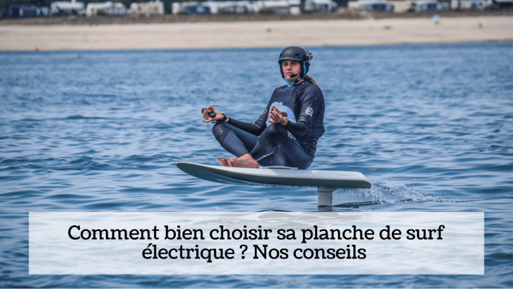 Planche de surf électrique E-foil